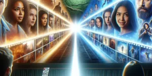 "Interactive Choose-Your-Own-Ending Movies Announced by Amazon Studios - Image showcasing a dynamic scene from a digital film with multiple branching storylines and viewer engagement options."